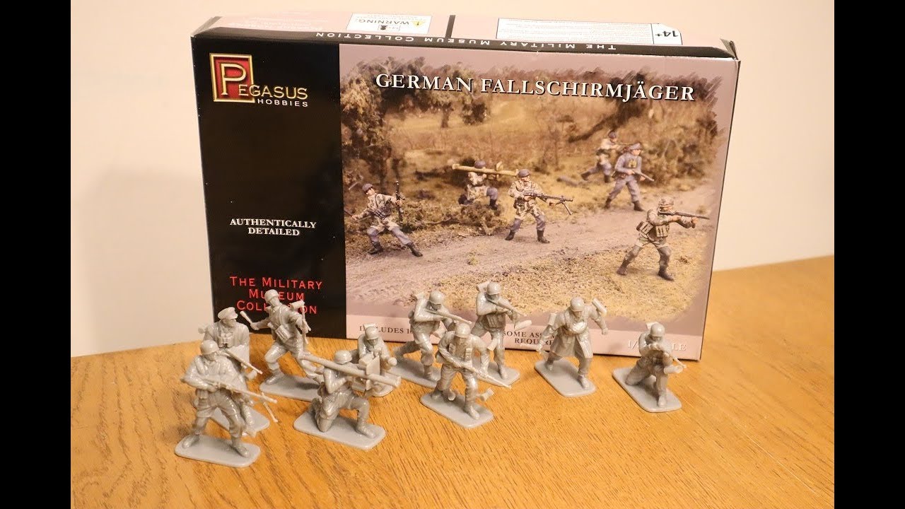 Plastic Soldier Review: PEGASUS HOBBIES 1:32 WW2 GERMAN FALLSCHIRMJAGER