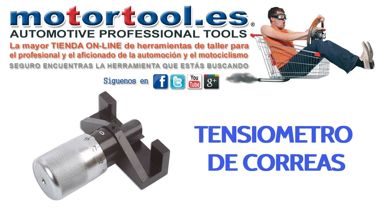 Tensiómetro de Correas Universal