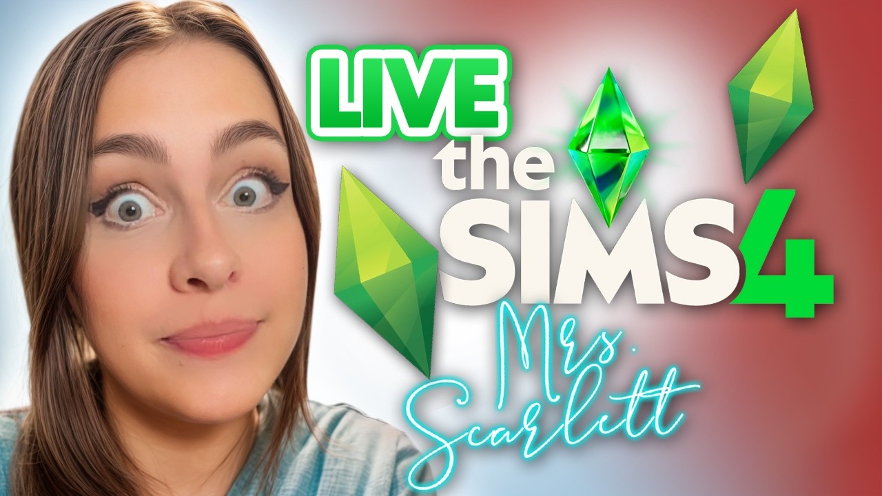 🔴LIVE!🔴 Buduję zamek w stylu fantasy/średniowiecznym dla Elfa!❤️🤌🏻 #thesims4
