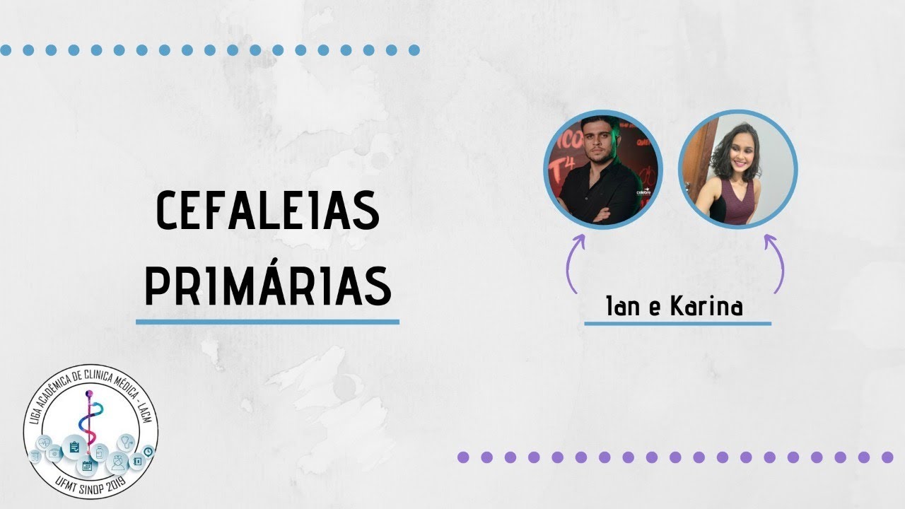 CEFALEIAS PRIMÁRIAS