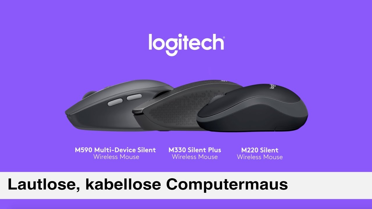 Das Computermaus-Komplettpaket: Logitech M590
