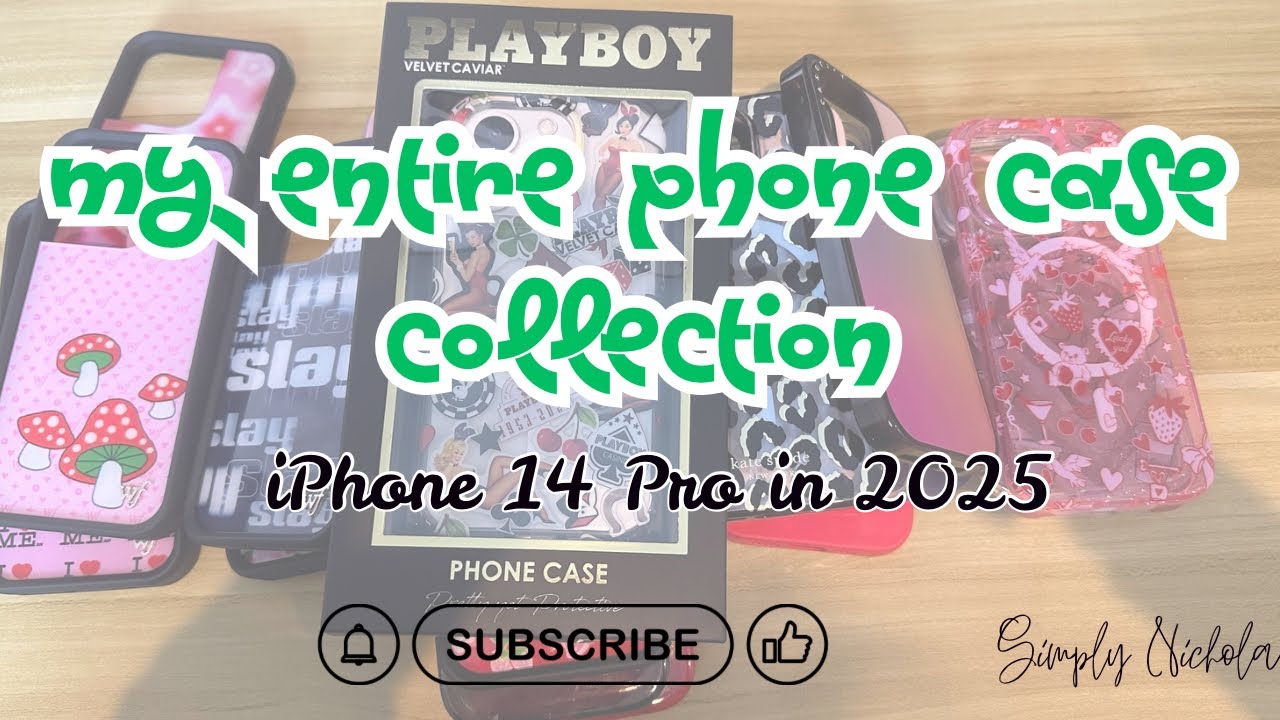 My ENTIRE iPhone Case Collection * iPhone 14 Pro in 2025