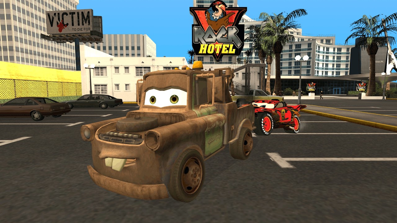 SUPER SPEED Realistic Crash Testing Tow Truck Mater #4 | GTA San Andreas