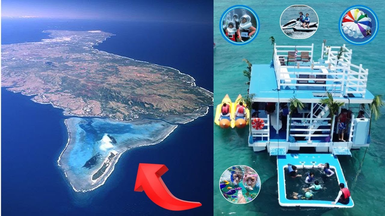 Guam Bikini Island Club Marine activities introduction video