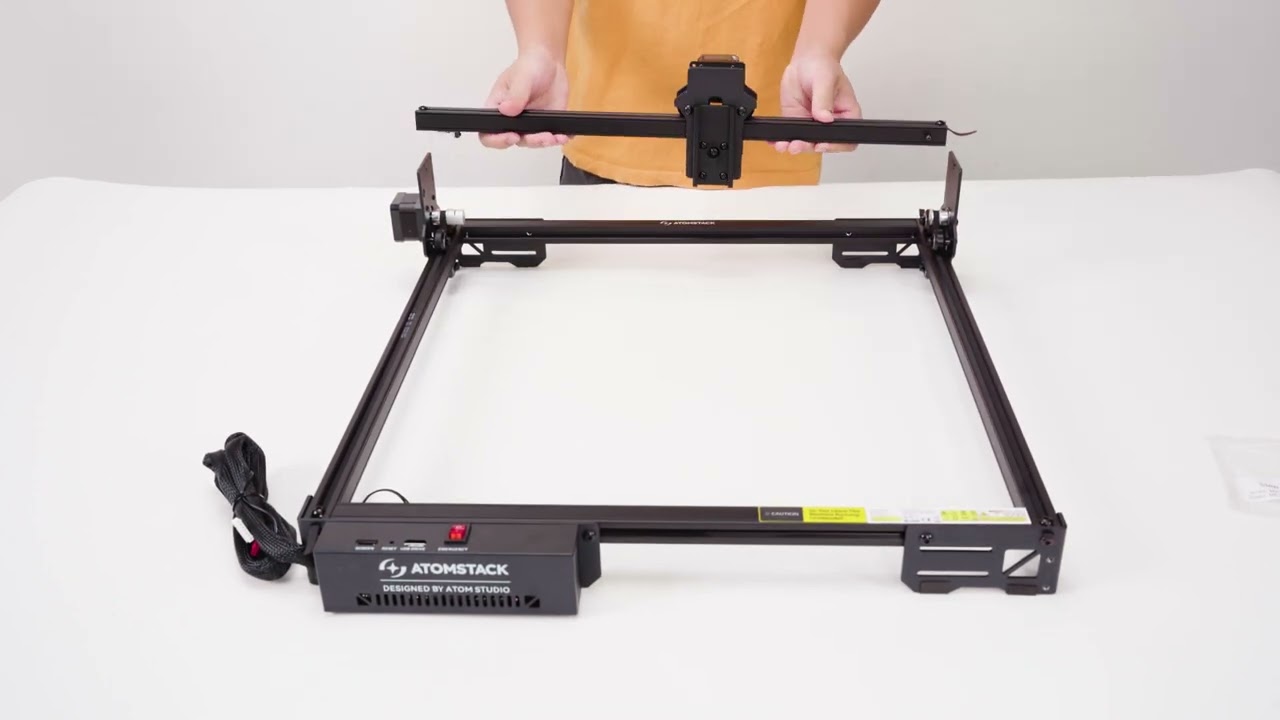 Unboxing & assembly of the AtomStack A20 Pro V2
