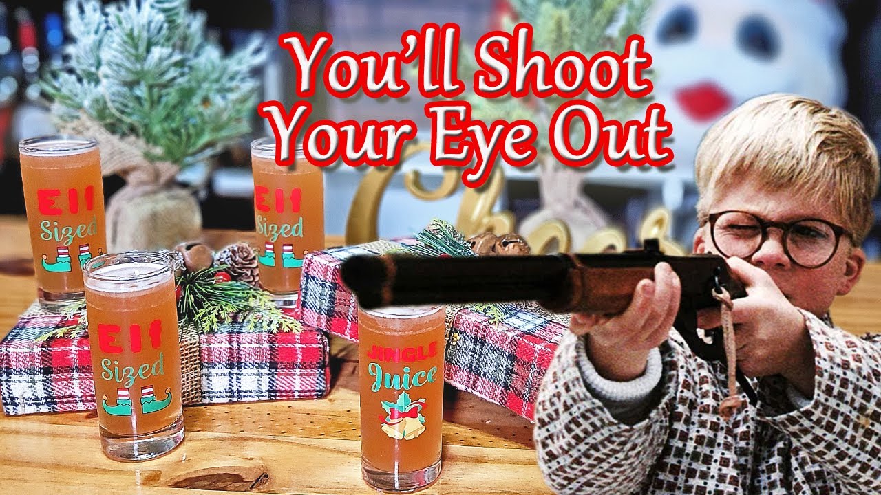 You'll Shoot Your Eye Out,  A Holiday Cocktail Inspired By The Movie A Christmas Story