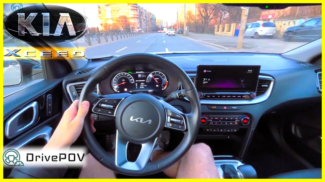City Traffic POV Test Drive | Kia XCeed | 1.5 160HP | #DrivePOV