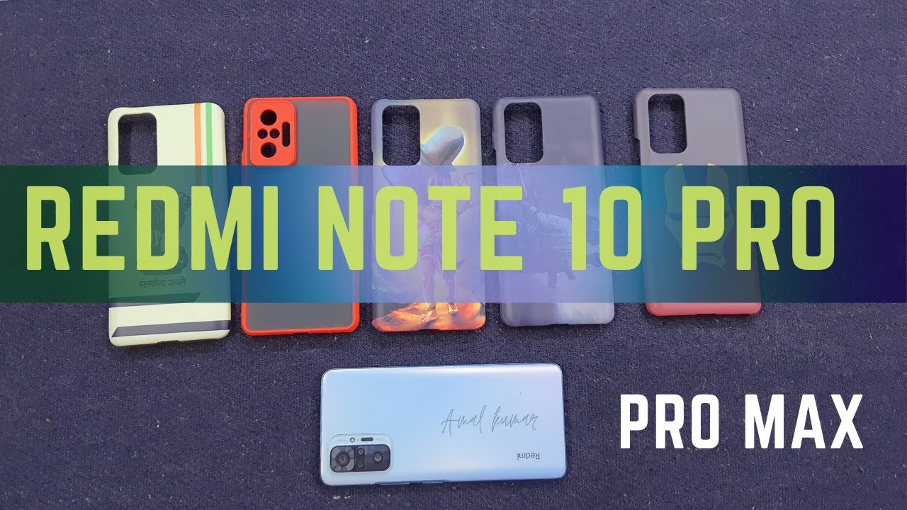 Redmi Note 10 Pro high Quality Back Cover I Redmi Note 10 Pro MAX  high Quality Back Cover