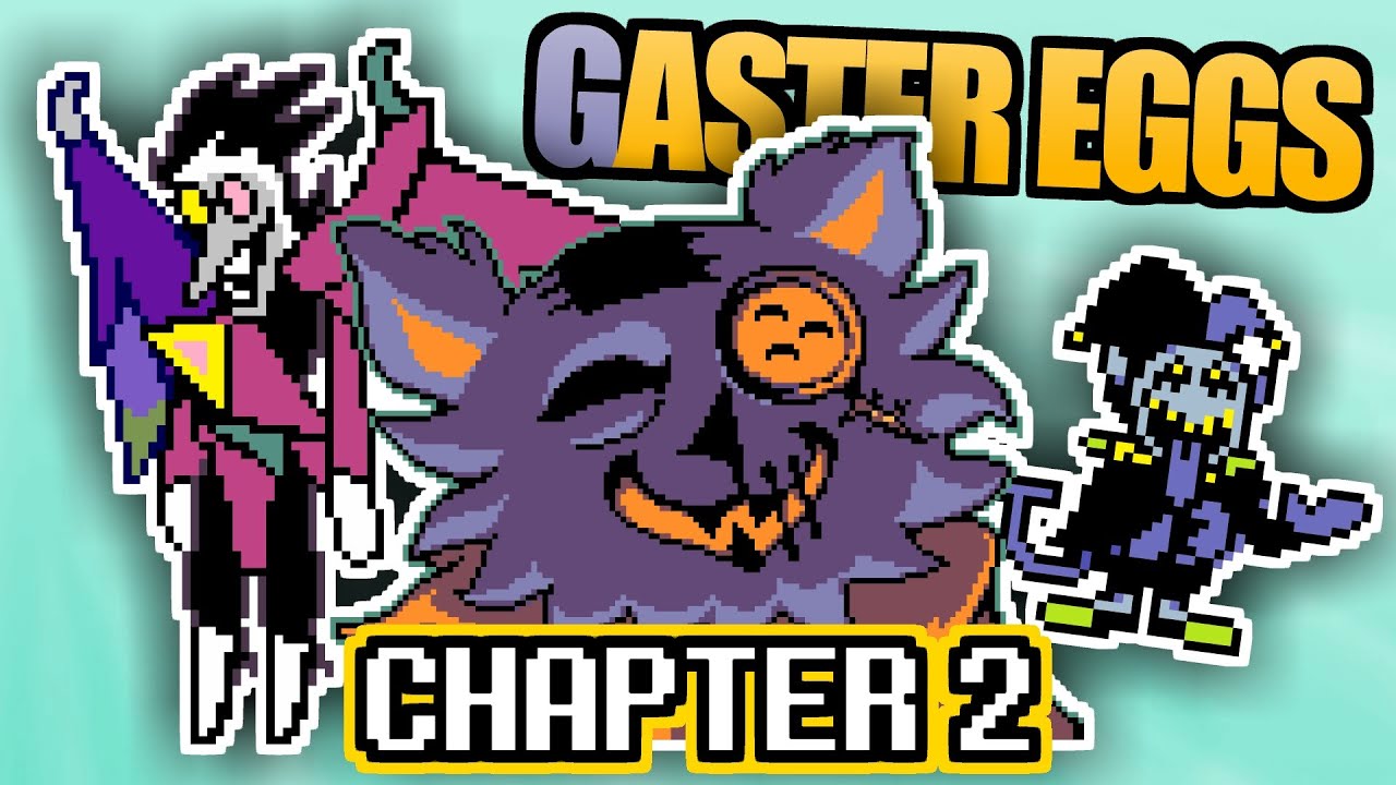 Deltarune Chapter 2 GASTER [Pipis] EGGS (Easter Eggs, Secrets, and References) PART 7