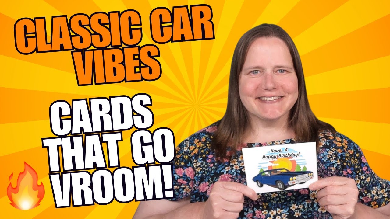 Cards That Go VROOM! 🚗 | Classic Road Legends + Scenic Drive Stenciling | Spellbinders Cardmaking