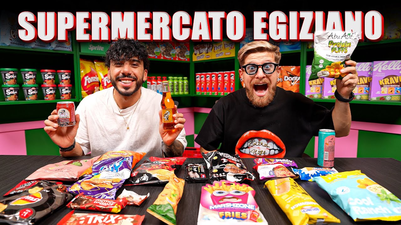COSA VENDONO DI ASSURDO NEI SUPERMERCATI IN EGITTO? - TROVIAMO DELLE COSE MAI VISTE PRIMA NELLA VITA
