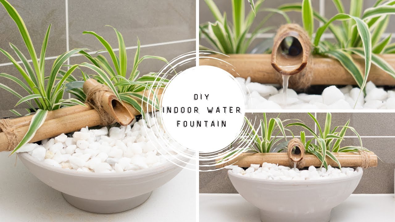 DIY Water Fountain Home Decoration - Tabletop Water Fountain