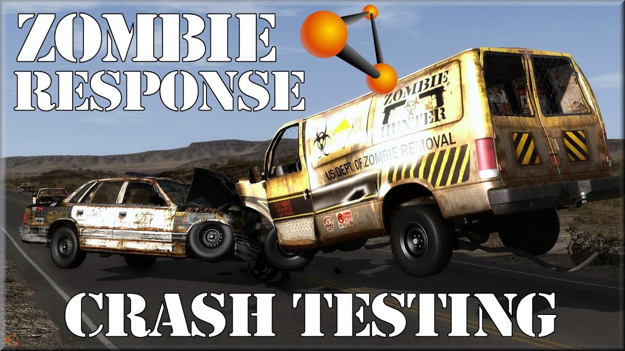 BeamNG Drive  Zombie Response Team Crash Testing #108 - Insanegaz