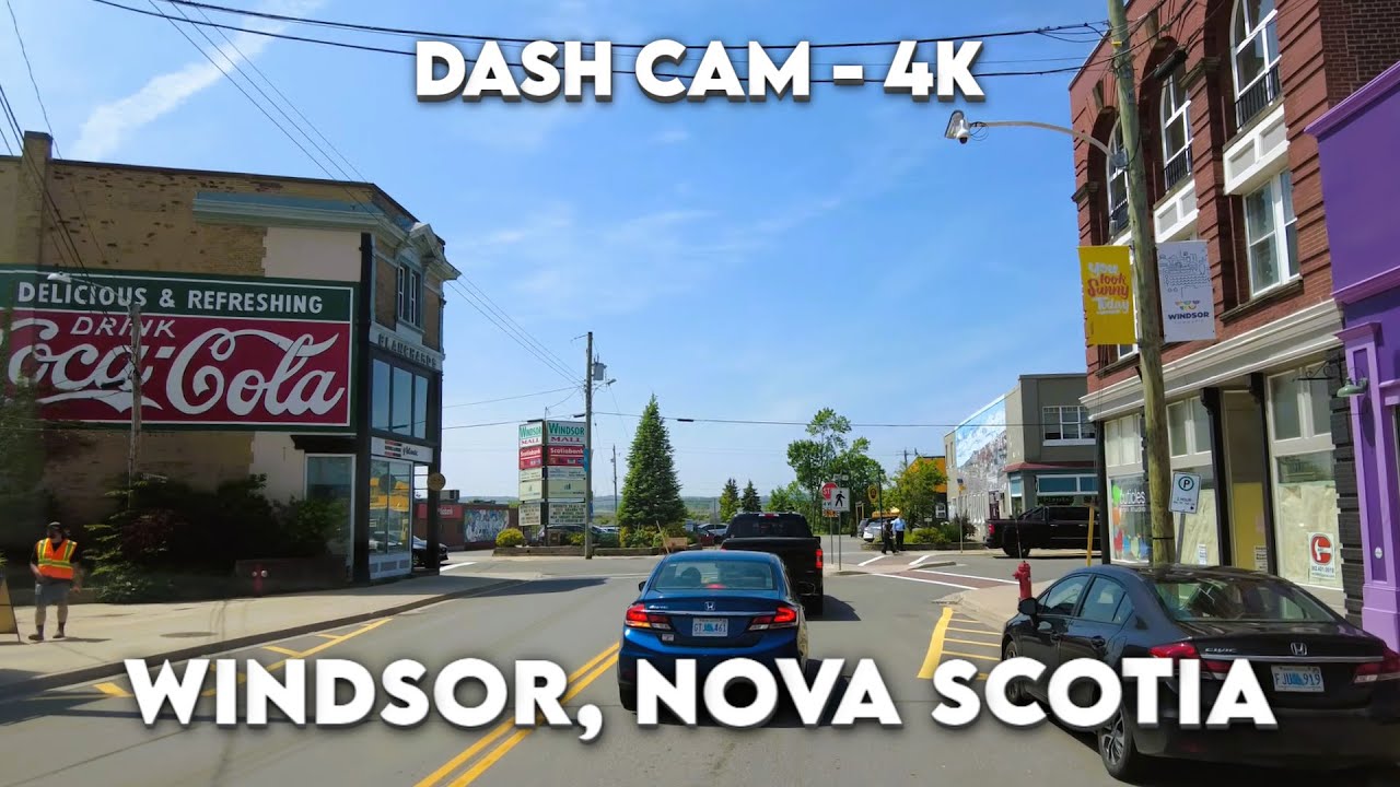 🚗 Explore Windsor, Nova Scotia in Breathtaking 4K! Discover the Charm of Canada's Birthplace 🇨🇦