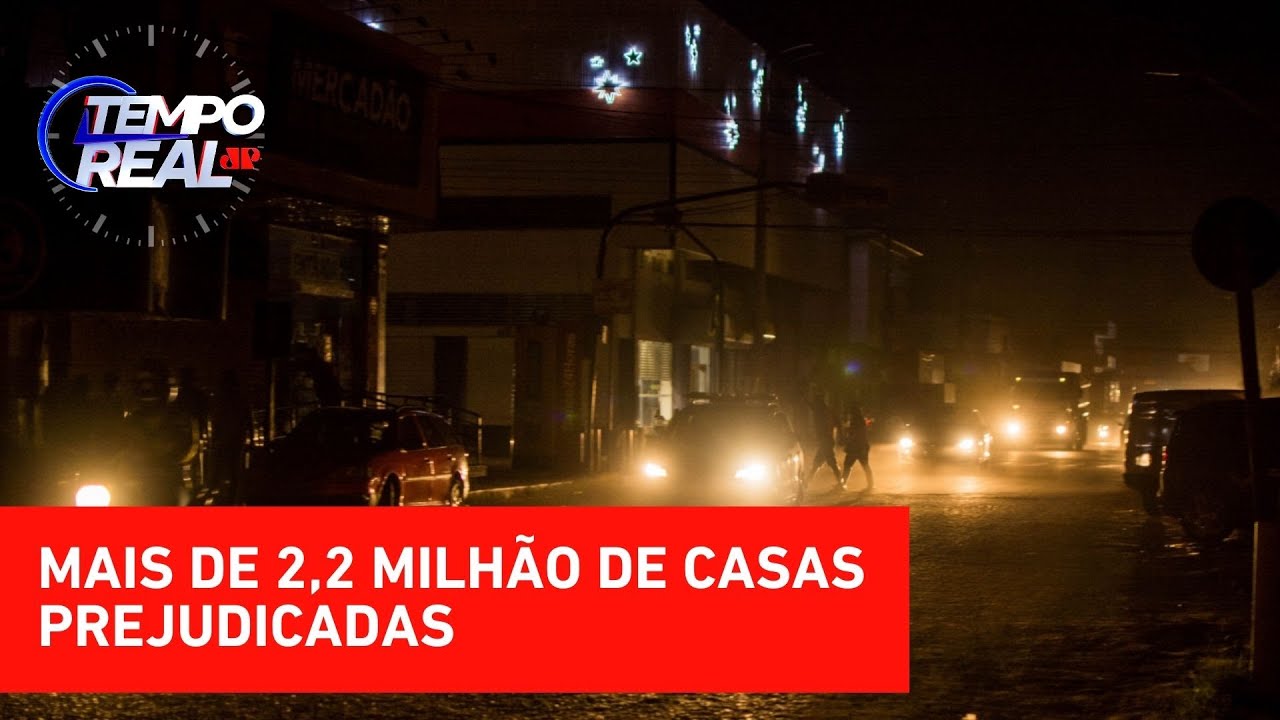 Apag&atilde;o em S&atilde;o Paulo: cidade tem mais de 600 mil im&oacute;veis sem energia | TEMPO REAL