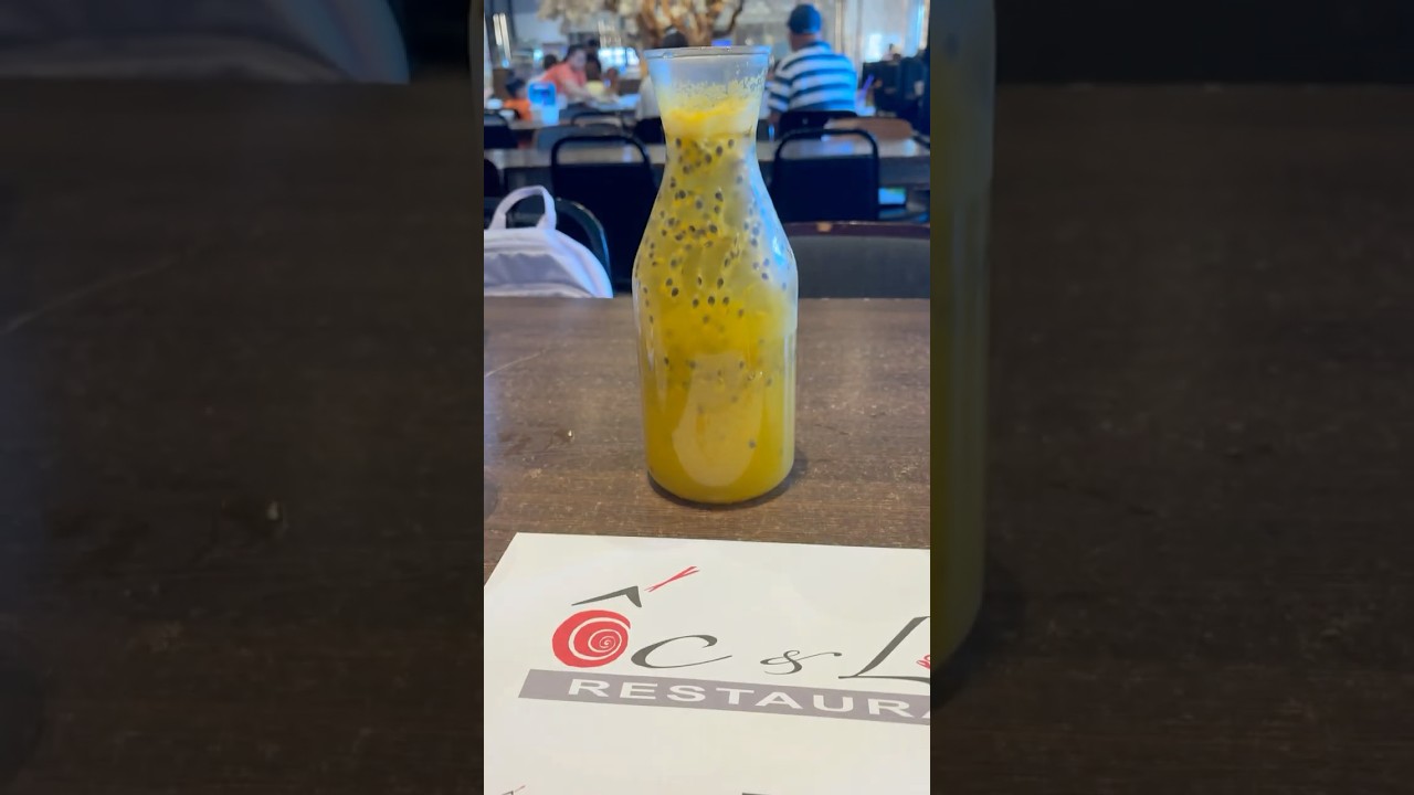 ỐC and LẨU 2 Passion Fruit Soda Jug &ndash; Better Than Expected! 😍🍋🫧 #california #drink  #beverage