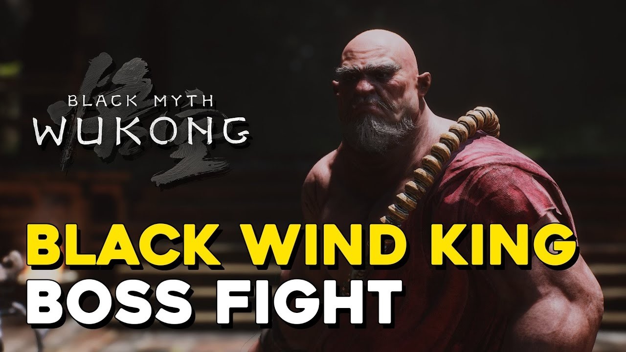King vs Monkey | Black Wind King | Black Myth Wukong boss fight