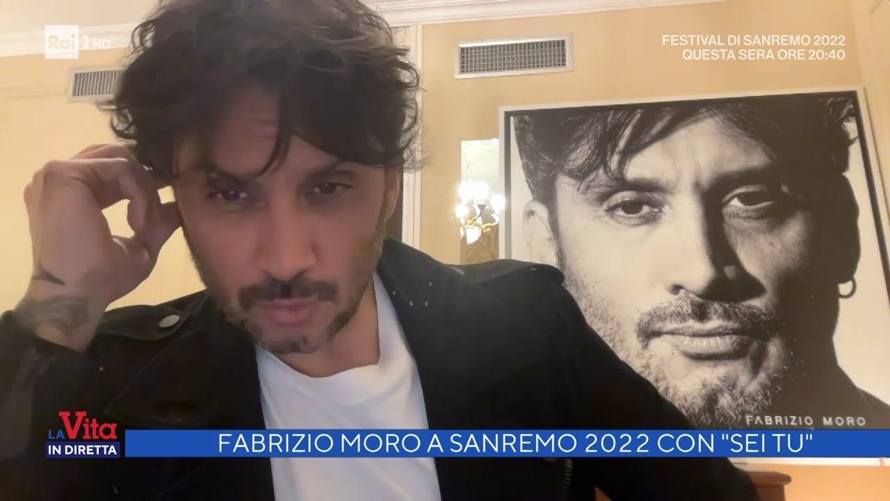 Fabrizio Moro a Sanremo 2022 con 