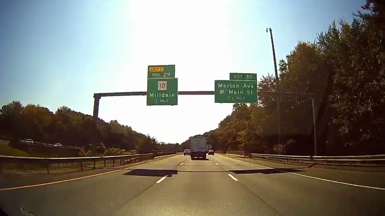 I-84 West Dashcam 🚗 Exit 33 to Exit 18 | Waterbury, CT | Wednesday Afternoon #september27 #2023