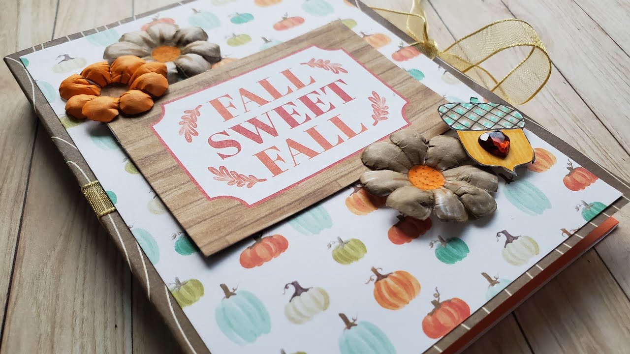 Easy Paper Memo Pad Holder | #Dollartree Fall Crafts