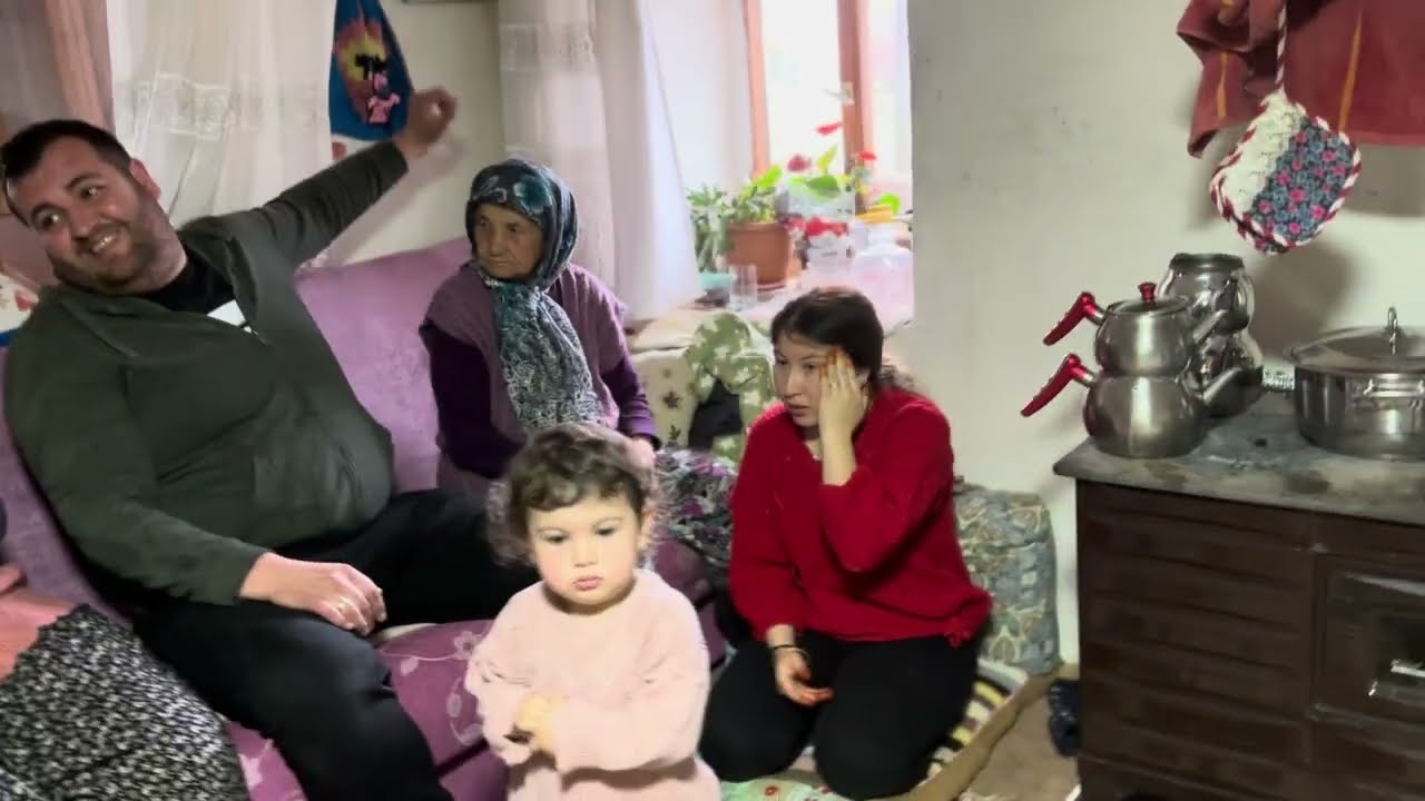 Приготовление ужина в деревне: фасоль с сушеным перцем