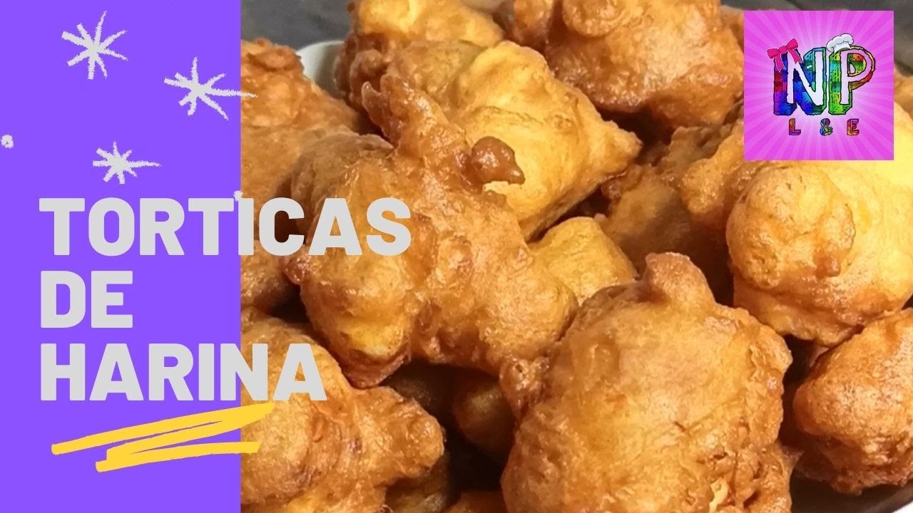 Torticas de harina (receta casera y super fácil)