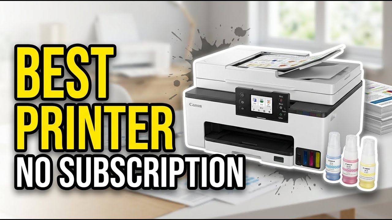 Best Printer No Subscription 2026: Top 8 Models That Save You Money on Ink