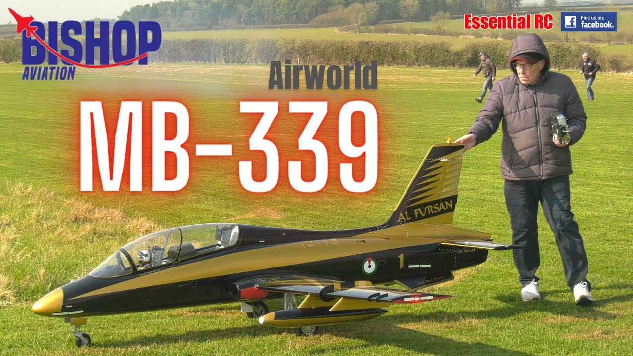 Giant scale MB-339 Aermacchi turbine RC Jet | Airworld 1:3.6 scale | Bishop Aviation