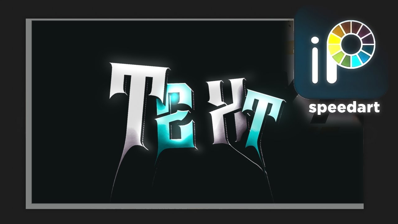 Tutorial Of 3D text on Ibis paint X Android