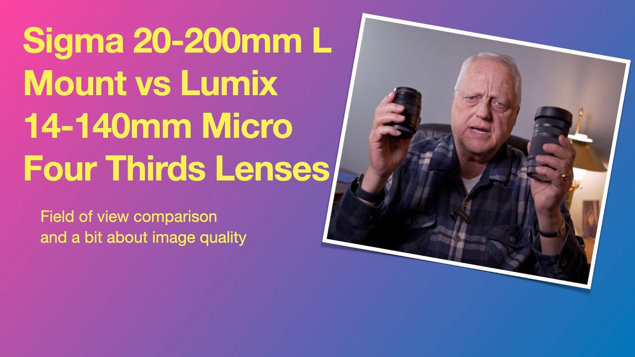 Sigma 20-200mm L Mount on S5II vs Lumix 14-140mm MFT on G9II