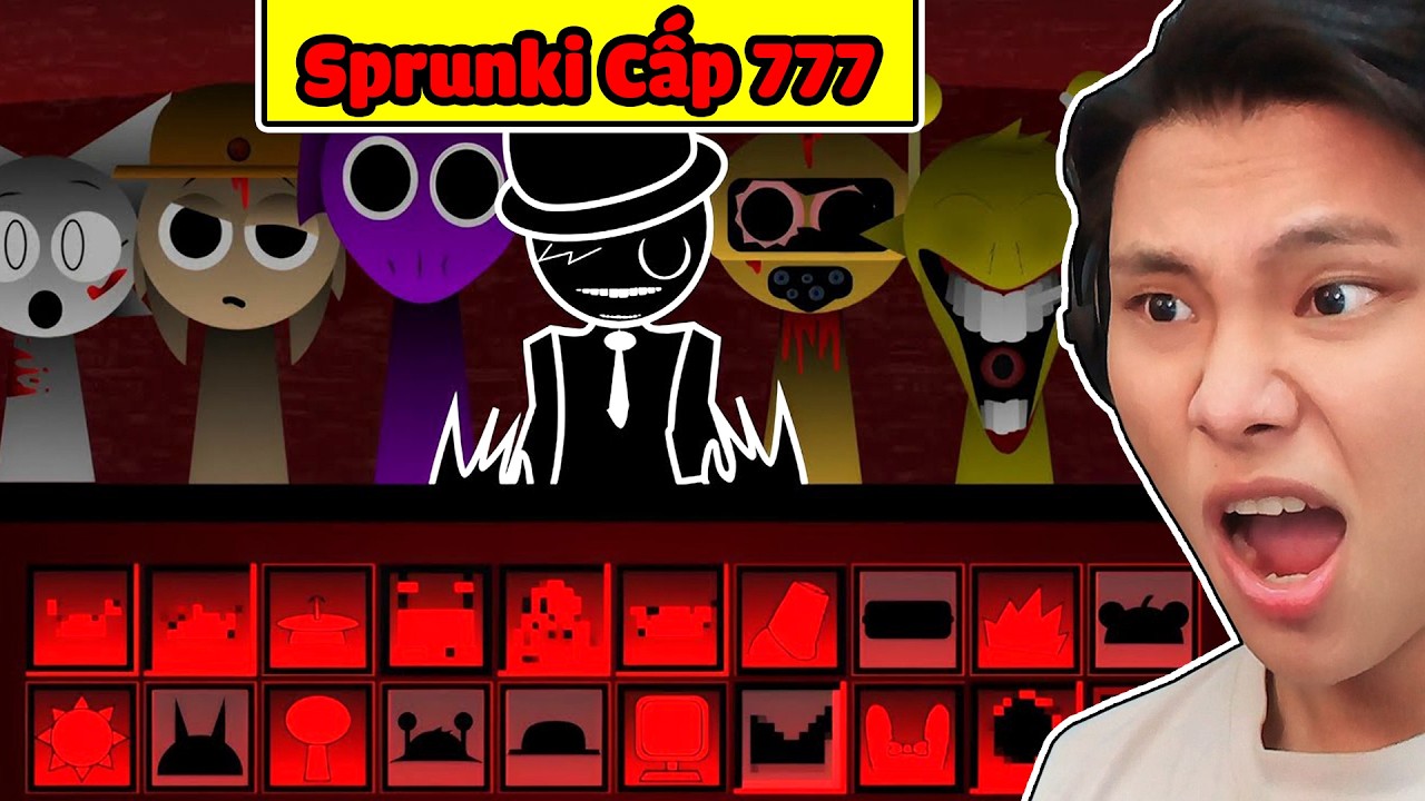 ĐỪNG BAO GIỜ TẢI SPRUNKI CẤP 777 VỀ CHƠI🤬🙏JAYGRAY TRIỆU HỒI 777 SINH VẬT INCREDIBOX SPRUNKI SI&Ecirc;U GH&Ecirc;