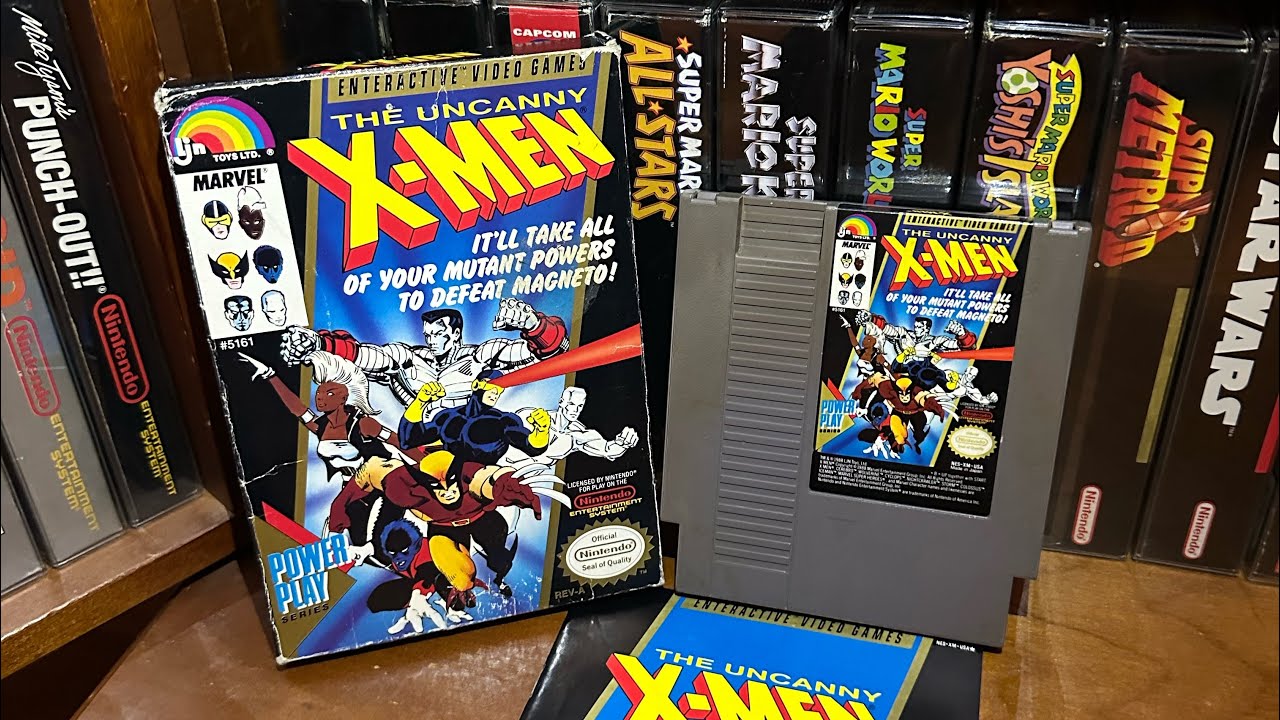 The Uncanny X-men for NES review, by The Videogame Cabinet. Beaten in February 2026.