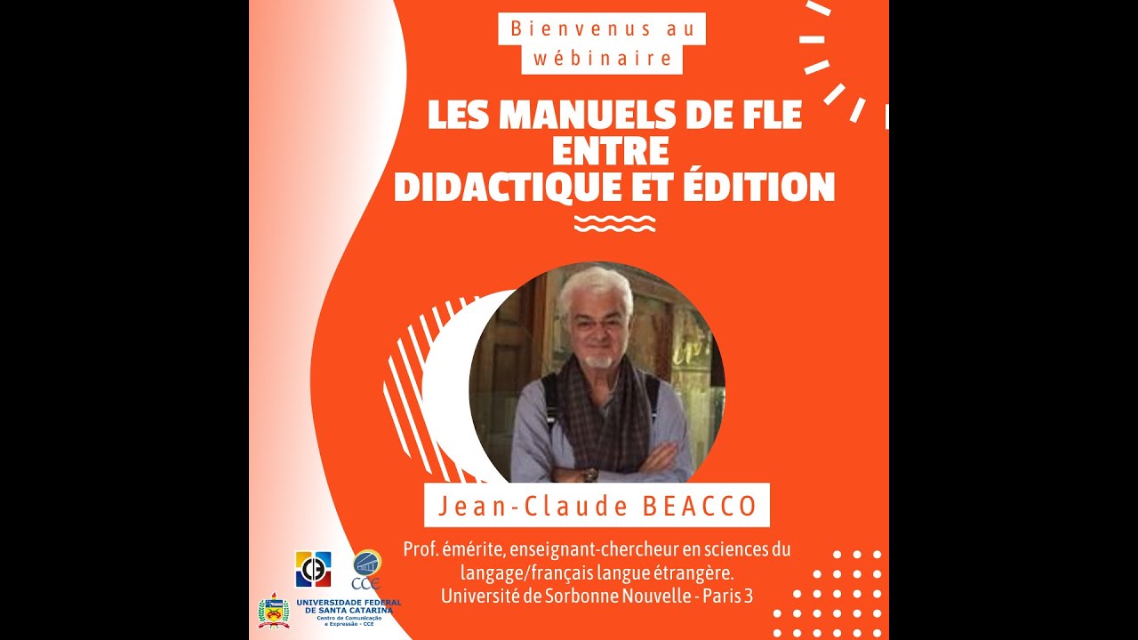 Les manuels de FLE entre didactique et édition, Jean-Claude BEACCO