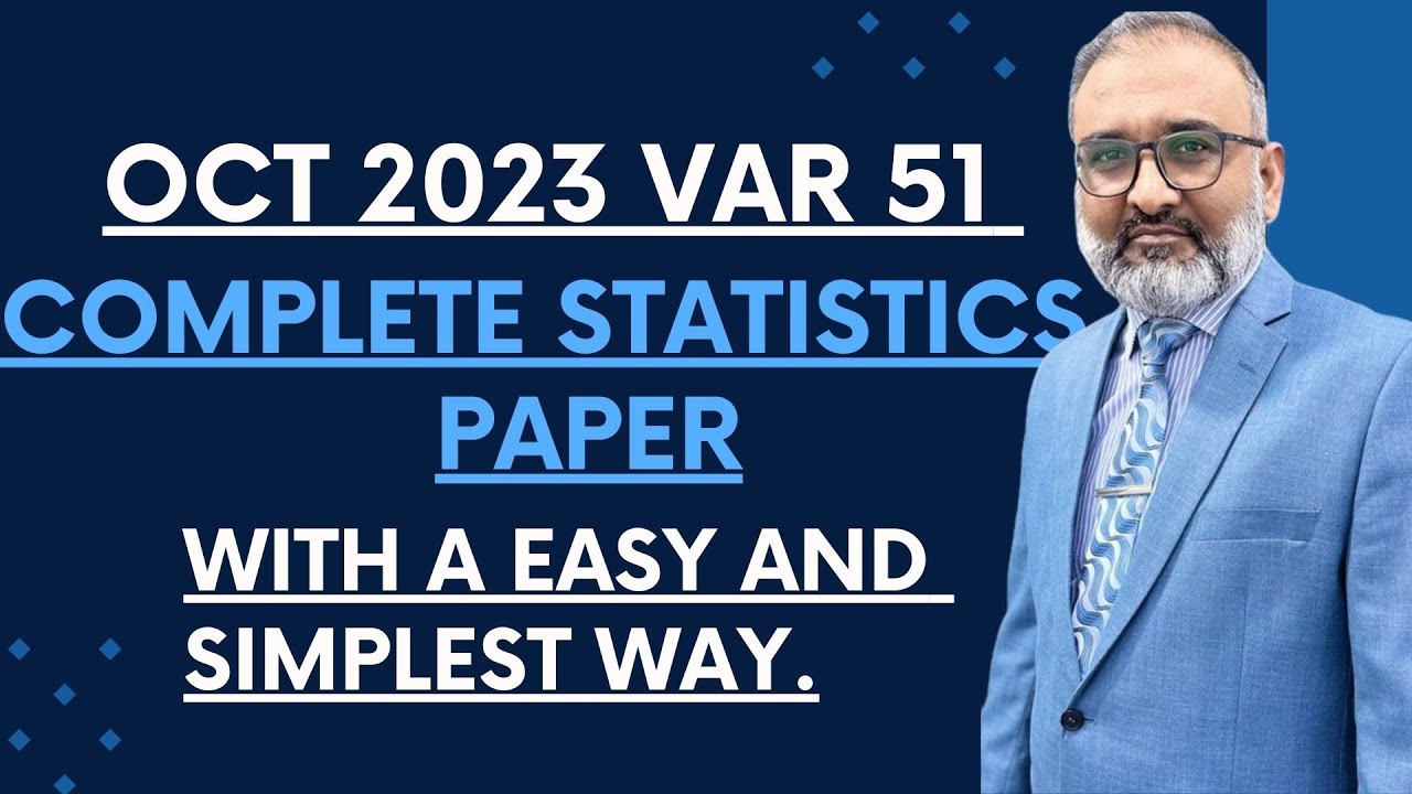 Oct 2023 Var 51 9709 Complete A Level Paper 5