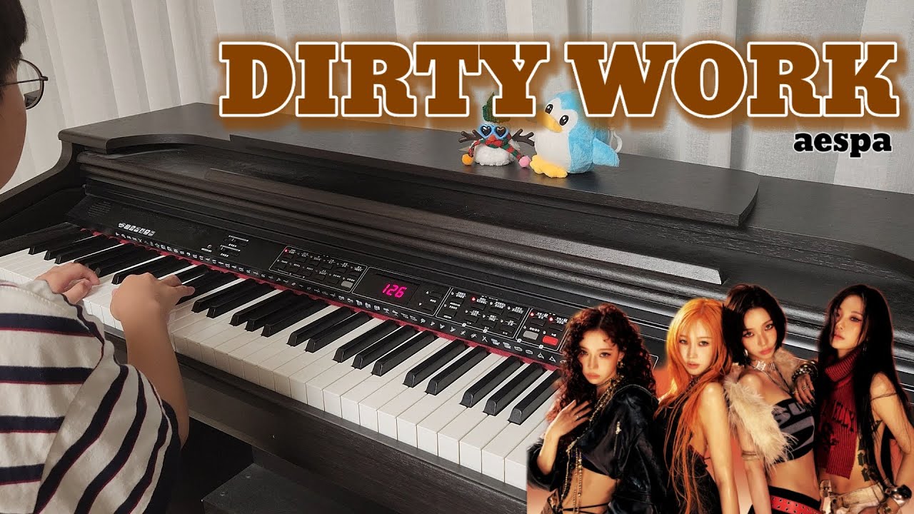 [초4 청음연주] aespa - Dirty Work PIANO COVER