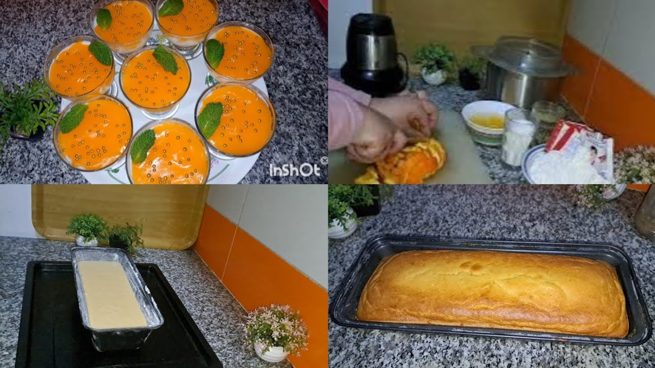 كيكة البرتقال 🍊وتحلية تنفعك فرمضان 🌙المبارك 😋بالبرتقال 🍊