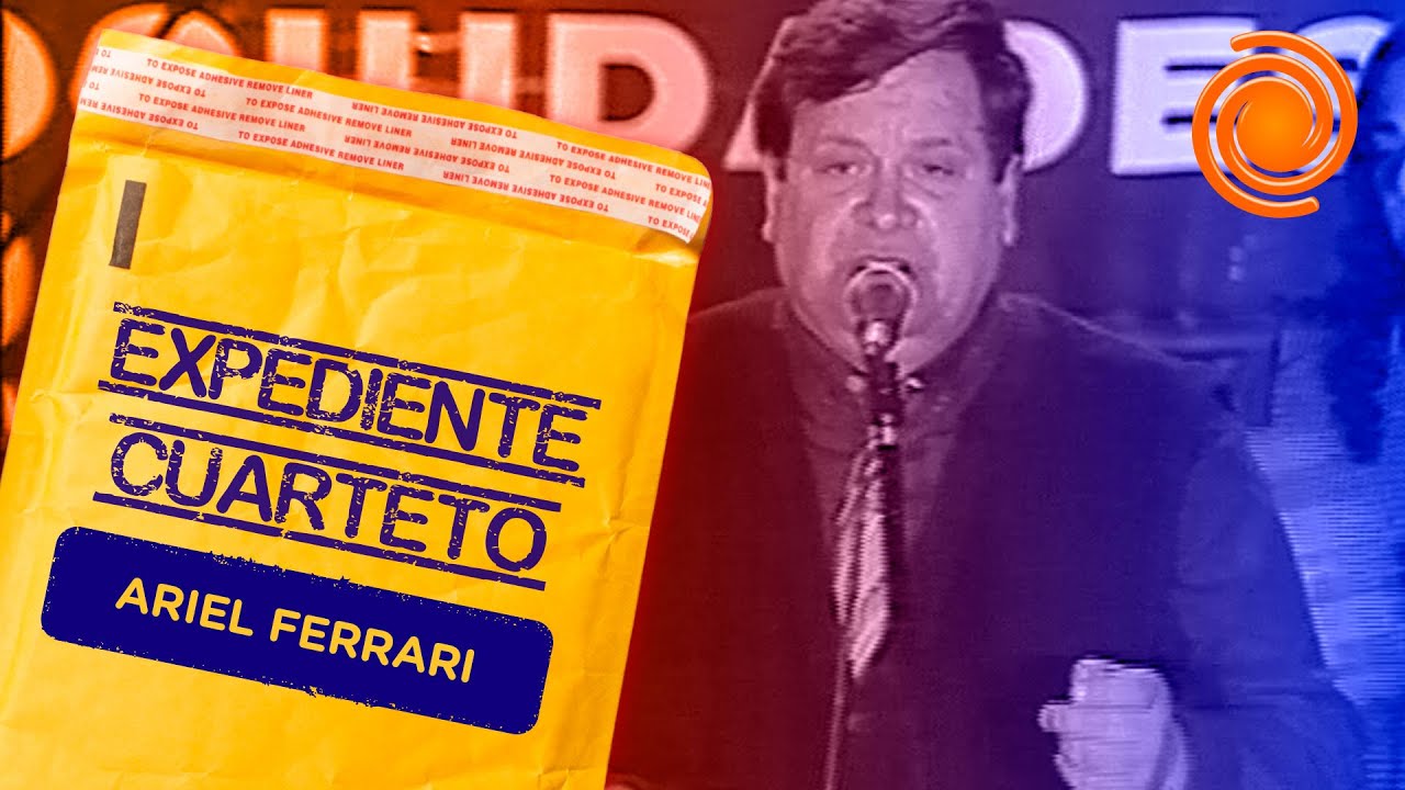 Ariel Ferrari en vivo – Día del vecino (Archivo El Doce 1999) | Expediente Cuarteto