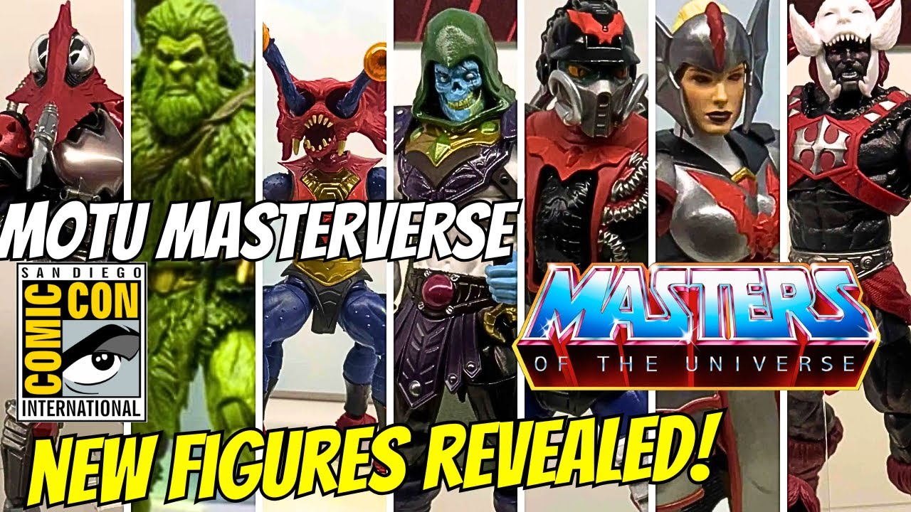 Masters Of The Universe Masterverse New Figures Revealed At SDCC 2025