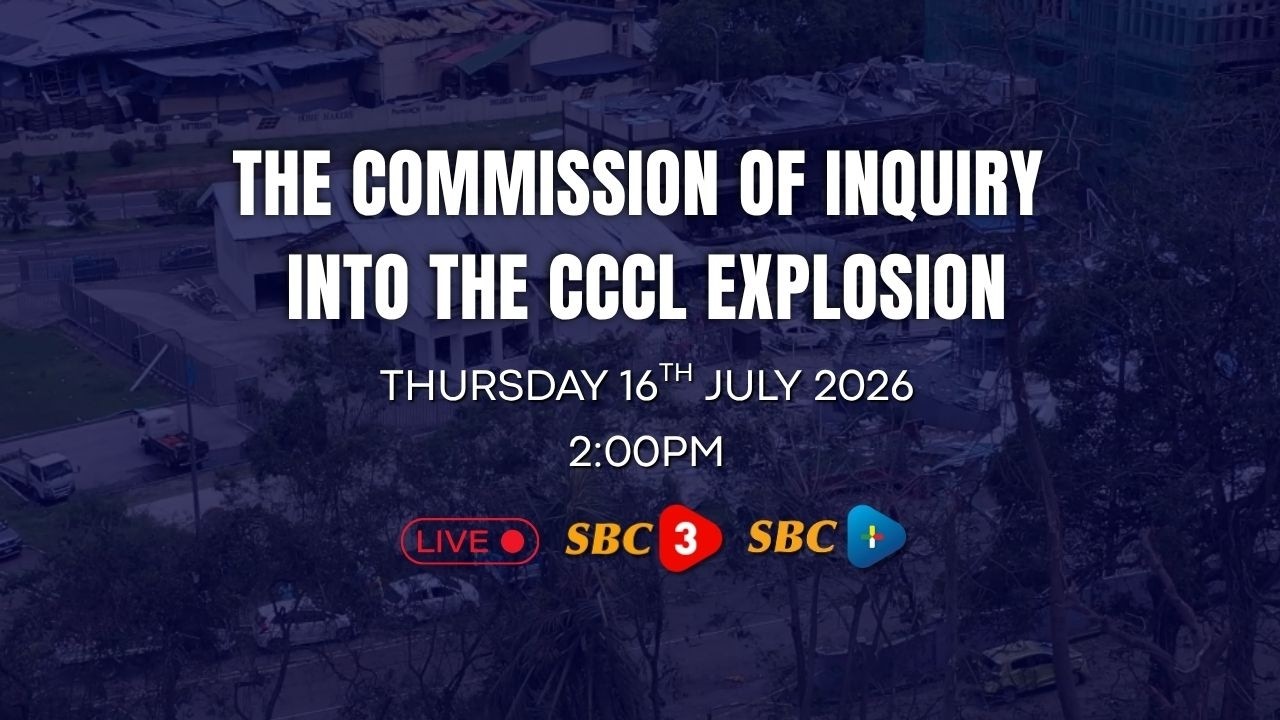 SBC LIVE | THE COMMISSION OF INQUIRY INTO THE CCCL EXPLOSION-16.07.2026
