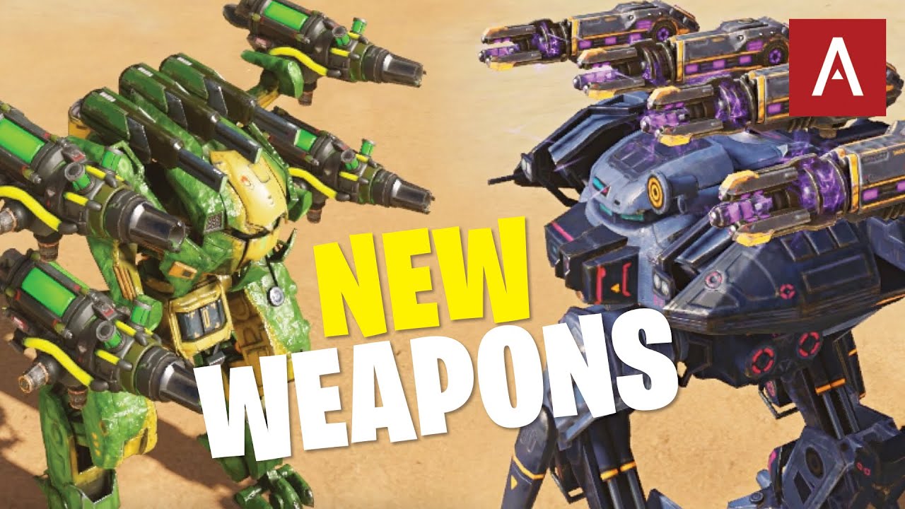 New Weapons PUNCHER and VENOM War Robots Test Server Gameplay WR