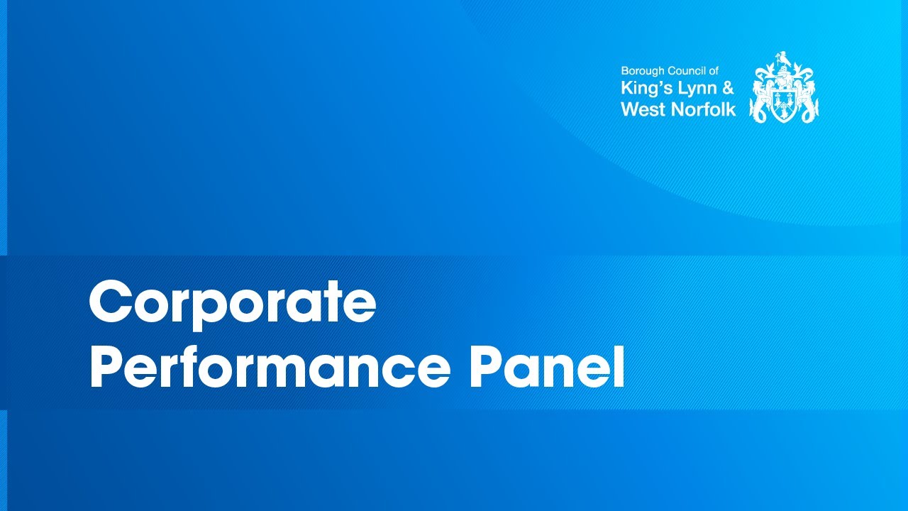 Corporate Performance Panel - 7th January 2026