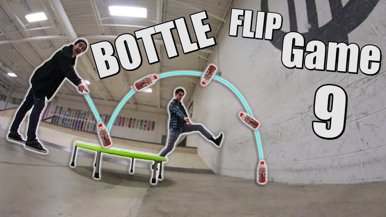 ULTIMATE Game of Bottle FLIP! | Round 9