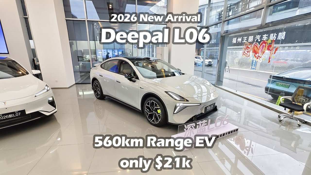 2026 New Changan Deepal L06 560km Range Ultra+ LiDAR Edition EV - Big Bear Test Car
