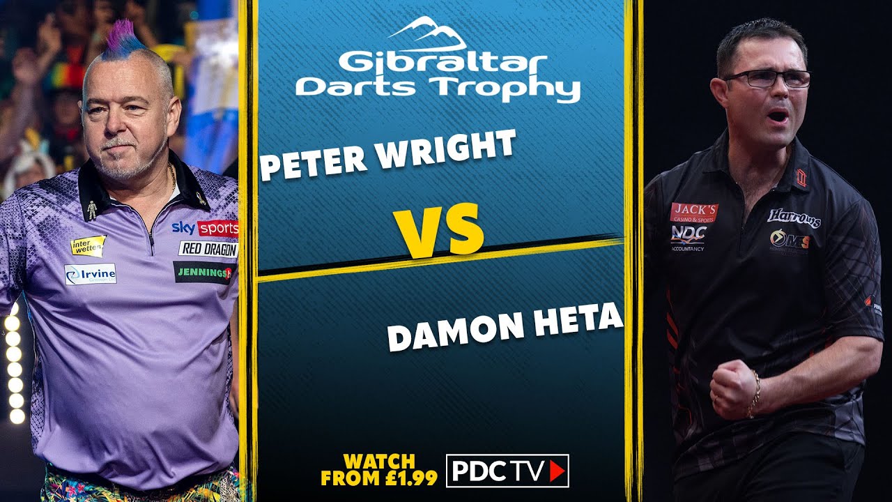 MOST DRAMATIC FINAL 😱 Wright v Heta | Final | 2022 Gibraltar Darts Trophy