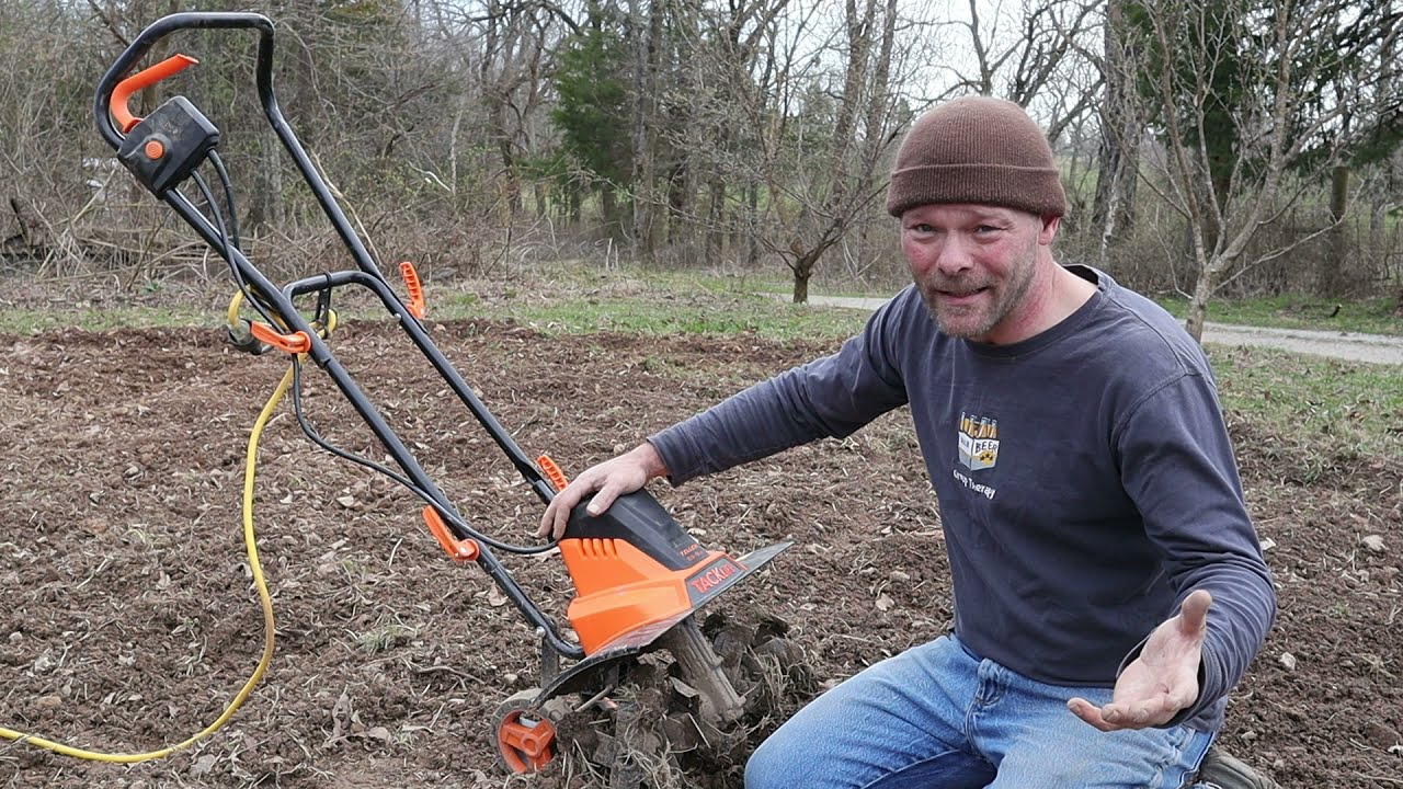 Tacklife Electric Garden Tiller In Action Review Pros And Cons From Amazon