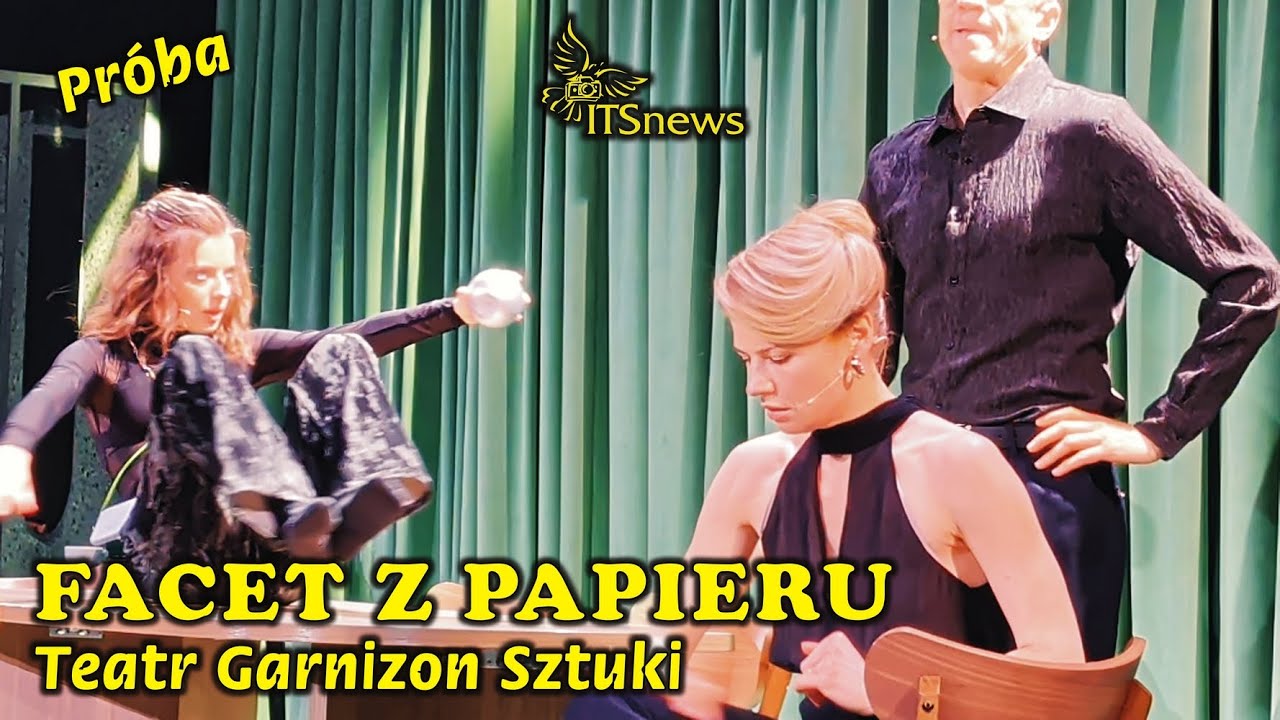 Teatr Garnizon Sztuki. Facet z Papieru - Próba.
