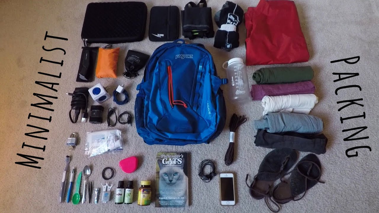 Minimalist Travel - What's in My Bag?