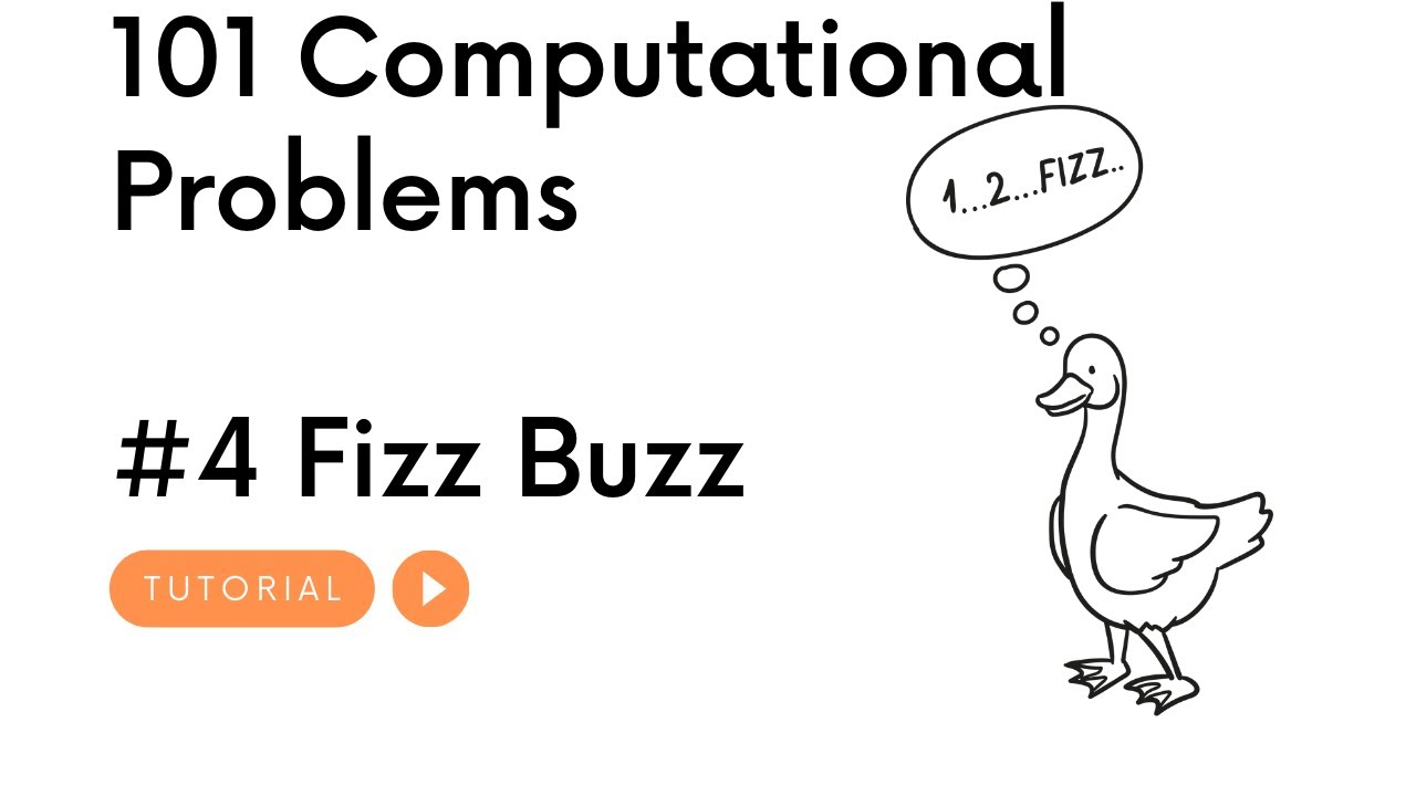 101 Computational Problems #4 Fizz Buzz (Python)