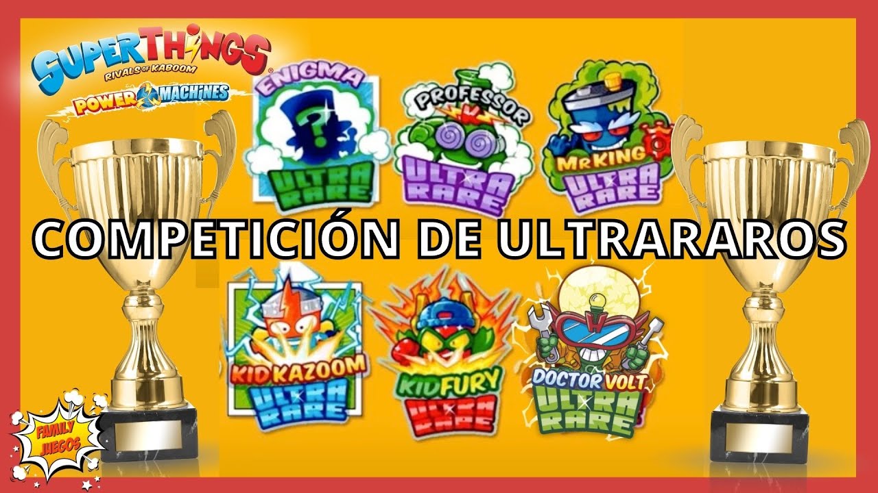SUPERZINGS SERIES 7 COMPETICIÓN DE ULTRARAROS SUPERZINGS