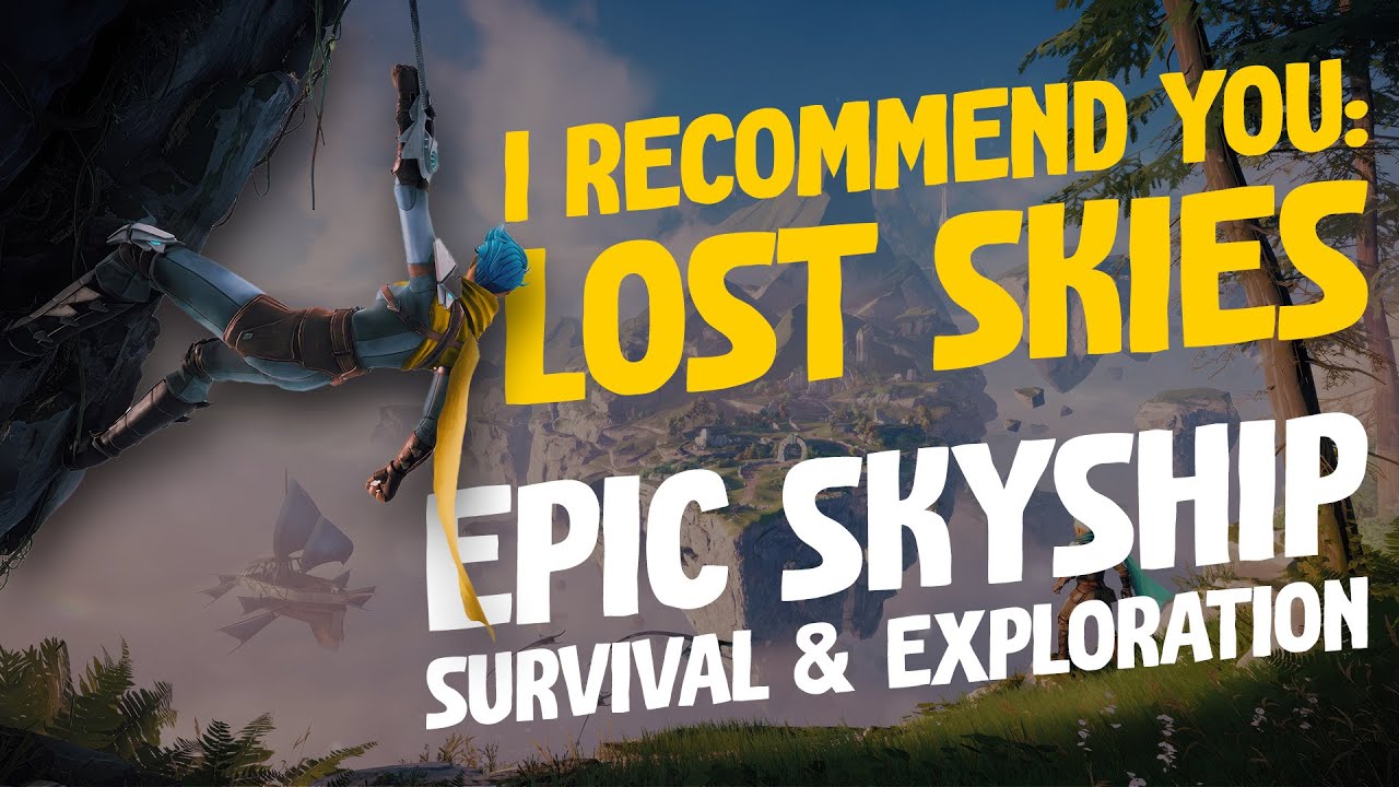 Обзор, синопсис и игровой процесс Lost Skies – эпическая игра-исследование небесных кораблей, кот...